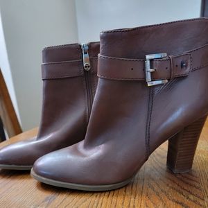 Brown Tommy Hilfiger Booties